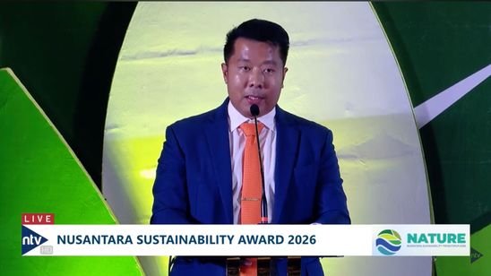 Dirut Nusantara TV Randy Tampubolon di NATURE 2026: Ekonomi Kuat adalah Ekonomi yang Selaras dengan Alam