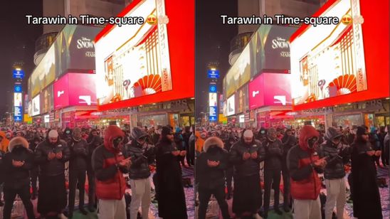 Tarawih Akbar Kembali Digelar di Times Square New York, Jadi Tempat Dakwah di Jantung Kota
