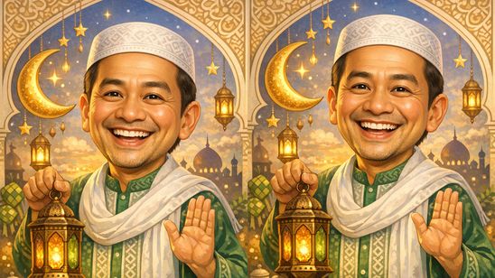 Cara Buat Karikatur AI Tema Ramadan Pakai ChatGPT yang Lagi Viral