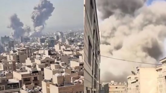 AS-Israel Bombardir Kompleks Kediaman Pimpinan Tertinggi Iran Khamenei di Teheran