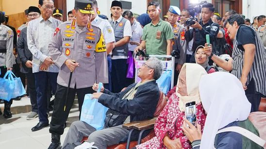 Kapolri Pastikan Puncak Arus Mudik Berjalan Aman