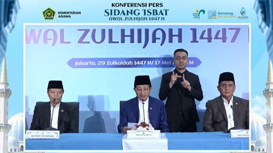 Pemerintah Tetapkan Idul Adha 1447 H pada 27 Mei 2026