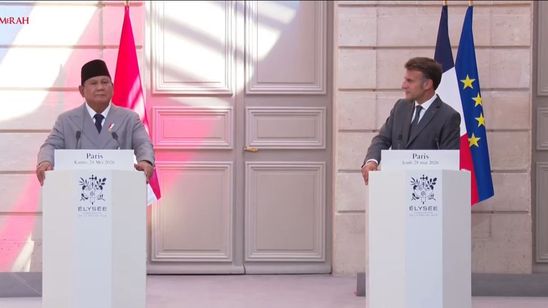 Di Hadapan Macron, Prabowo: Saya Instruksikan Semua Tingkatan Sekolah Harus Belajar Bahasa Prancis