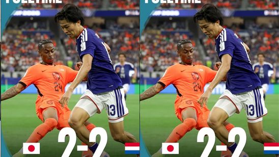 Jepang Imbangi Belanda Skor 2-2