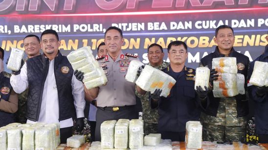 Kapolri Ungkap Kapal Bawa 1,16 Ton Ketamin Milik Perusahaan Malaysia