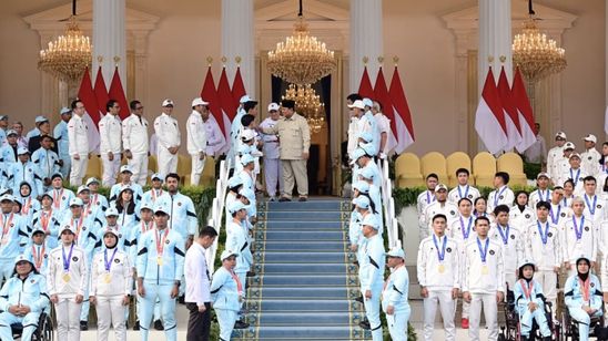 Prabowo Beri Bonus kepada Atlet Peraih Medali Asian Games dan Asian Para Games Aichi-Nagoya 2026