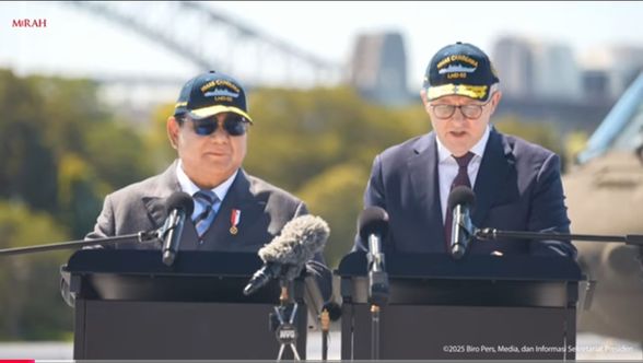 Presiden Prabowo di Australia