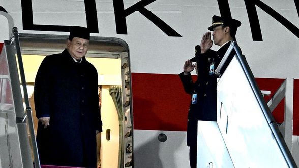 Presiden Prabowo Tiba di Yordania