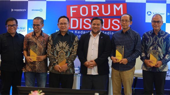 Narasumber di Forum Diskusi Nusantara TV
