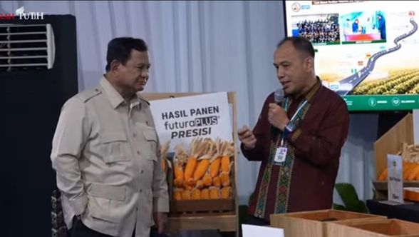 Presiden Prabowo Resmikan Gudang Ketahanan Pangan dan SPPG Polri di Tuban