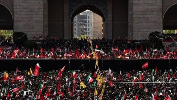 Prosesi Pemakaman Ayatollah Ali Khamenei