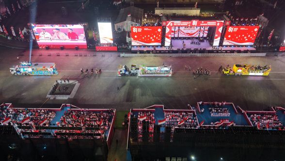 Pesta Rakyat HUT ke-81 RI di Monas hingga Bundaran HI