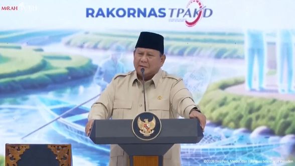 Presiden Prabowo Hadiri Rapat Koordinasi Nasional Tim Percepatan Akses Keuangan Daerah