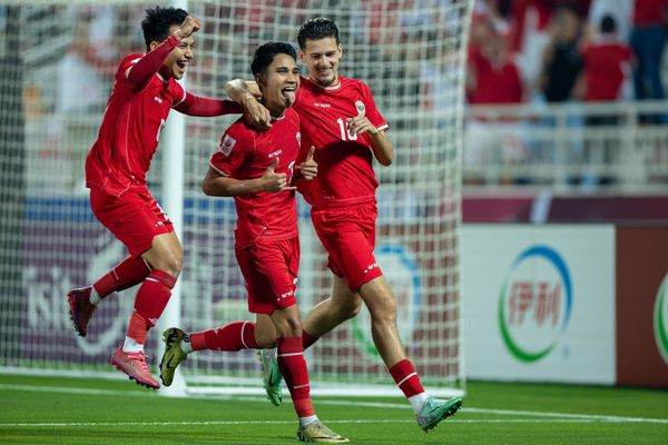 Timnas Indonesia menang 4-1 atas Yordania pada laga terakhir grup A Piala Asia U-23 2024. 