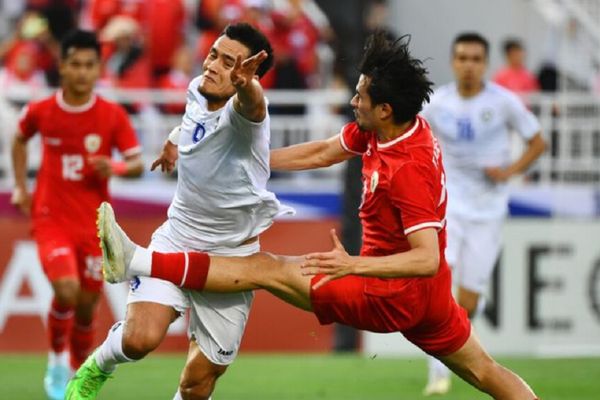 Timnas Indonesia U-23 kalah dari Uzbekistan di babak semifinal Piala Asia U-23 2024.