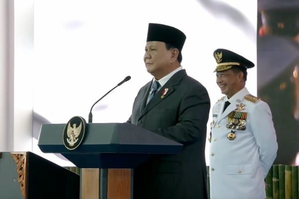 Presiden Prabowo dan Mendagri Tito Karnavian