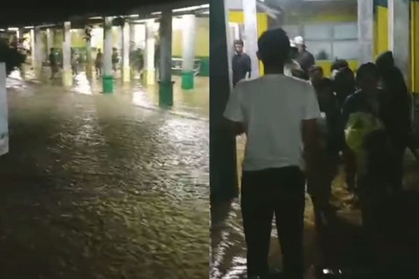 Banjir dan longsor di Sukabumi