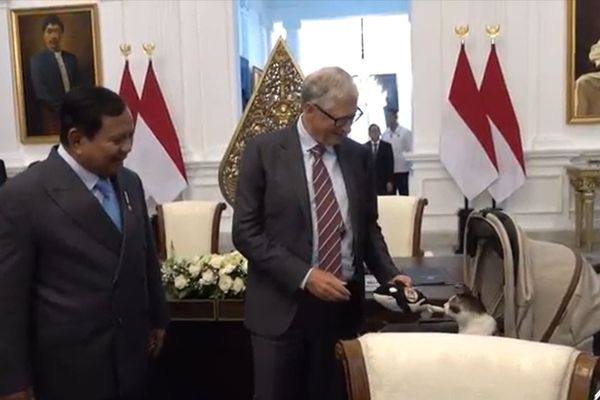Bill Gates Temui Prabowo dan Cek MBG
