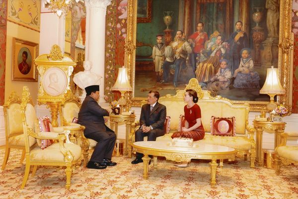 Prabowo bertemu PM Thailand