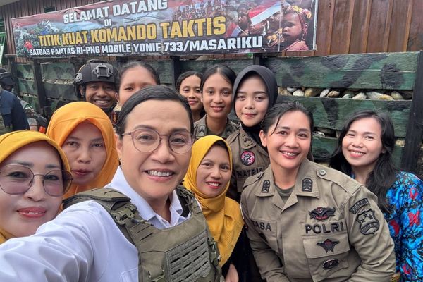 Sri Mulyani dan Sjafrie ke Nduga Papua