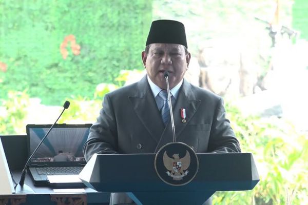Presiden Prabowo resmikan kampus Bhineka Tunggal Ika Universitas Pertahanan