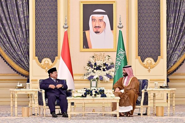 Presiden Prabowo Bertemu dengan Pangeran MBS
