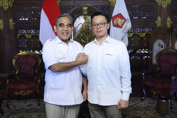 Sugiono Ditunjuk Jadi Sekjen Gerindra