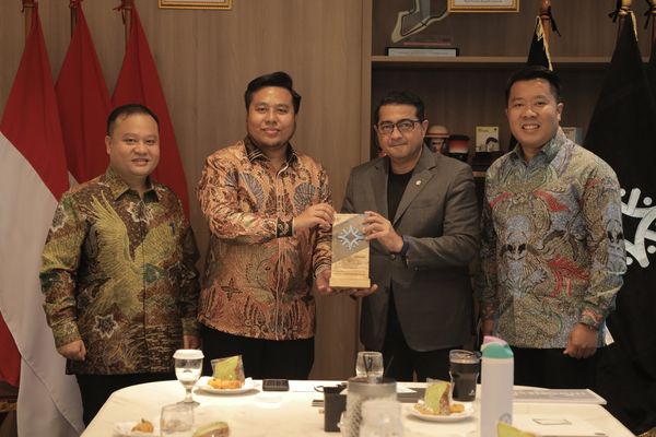 Nusantara TV audiensi dengan Menteri Ekonomi Kreatif