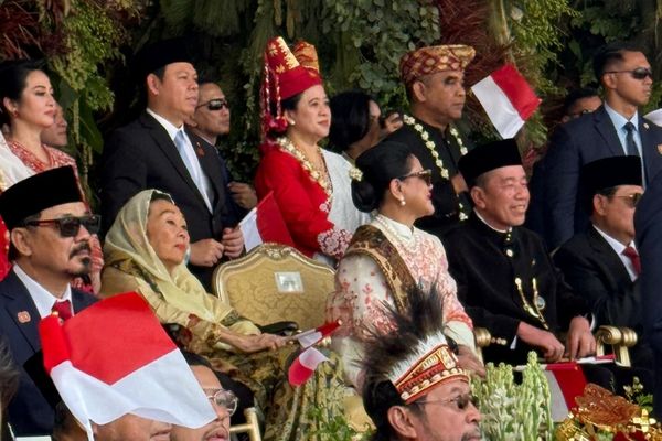 Kemeriahan HUT ke-80 RI di Istana