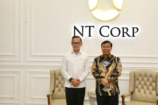 Wakil Menteri Dalam Negeri, Bima Arya Sugiarto dan Presiden Komisaris NTCORP	Dr. Ir. Nurdin Tampubolon, MM