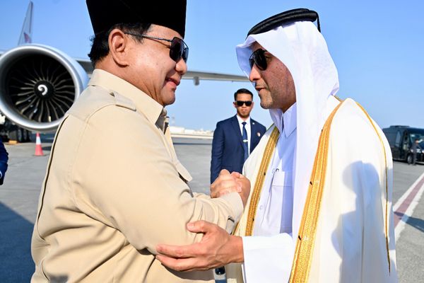 Prabowo Bertemu Langsung denhan Emir Qatar Pascaserangan Israel