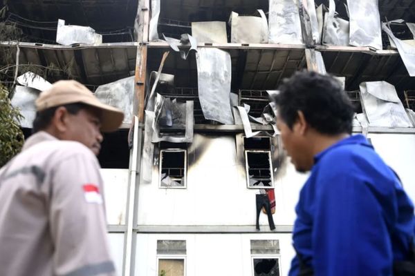 Kondisi Hunian Pekerja di IKN Pasca Kebakaran
