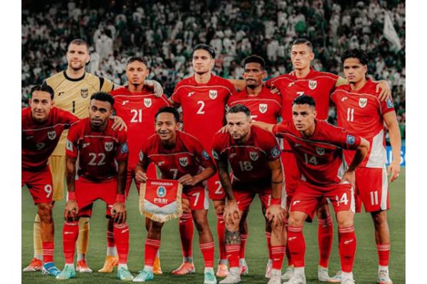 Timnas Indonesia lawan Arab Saudi dengan Skor 2-3