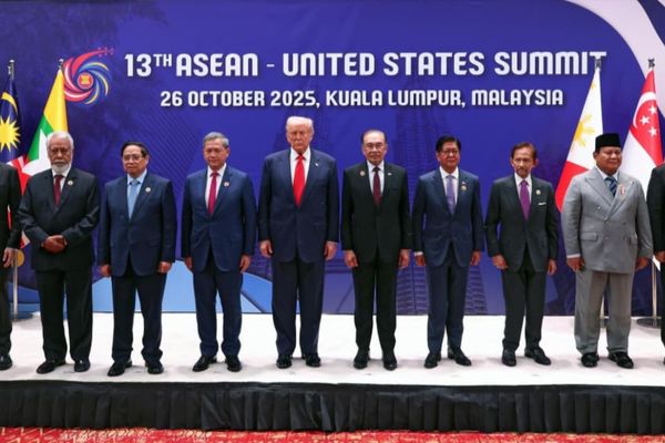 Prabowo di acara KTT ASEAN-US di Kuala Lumpur 