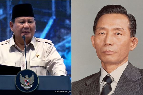 Prabowo Resmikan Pabrik Lotte Chemical Indonesia di Cilegon