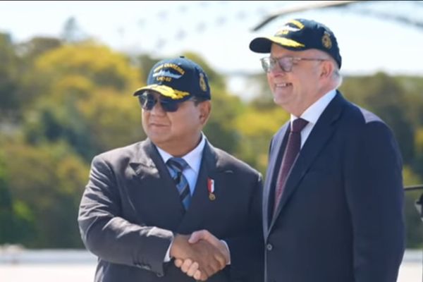 Pernyataan Pers Prabowo Subianto dan PM Australia Albanese