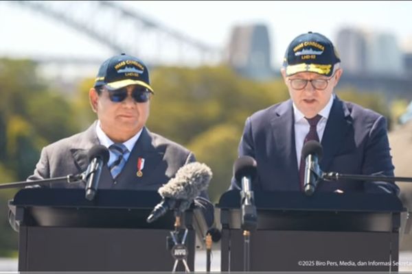 Presiden Prabowo di Australia