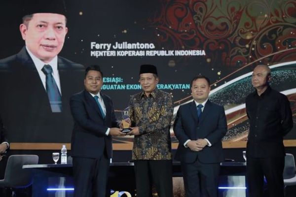 Menteri Kabinet Merah Putih di Acara 1 Dekade Nusantara TV