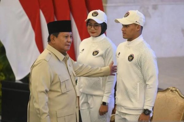 Presiden Prabowo Lepas Atlet yang Bertarung di SEA Games