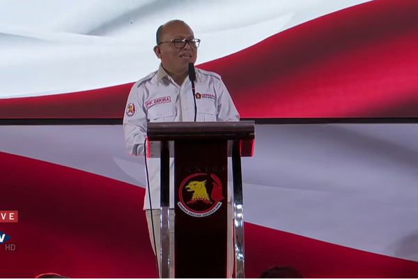 Hashim Djojohadikusumo dan Menteri Hadiri HUT ke-17 Gekira di NT Tower