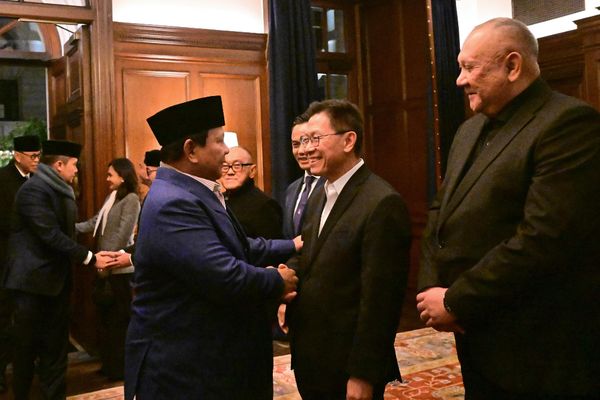 Presiden Prabowo Tiba di Inggris