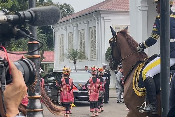 Prabowo Sambut PM Australia Anthony Albanese di Istana, Bahas Penguatan Kerja Sama Keamanan