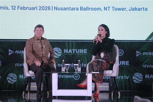Utusan Khusus Presiden Bidang Iklim dan Energi, Hashim Djojohadikusumo di acara Nature 2026