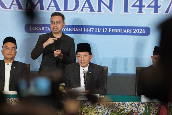 Menteri Agama Nasaruddin Umar Umumkan 1 Ramadhan 1447 H