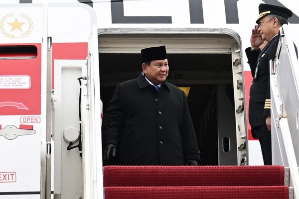 Presiden Prabowo Tiba di Amerika Hadiri Board of Peace