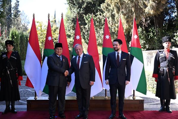 Presiden Prabowo dan Raja Abdullah II