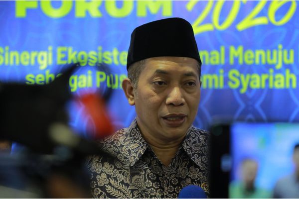 Menteri Koperasi Ferry Juliantono di acara Nushaf 2026