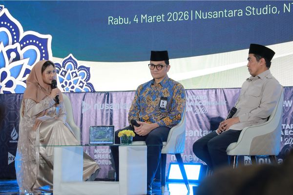 Kepala BPKH dan Dirjen Pengembangan Ekosistem Ekonomi Haji dan Umrah diacara Nushaf 2026