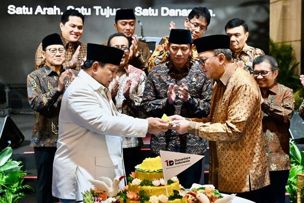 Prabowo Subianto, memberikan arahan kepada seluruh insan Danantara Indonesia mengenai pentingnya menjaga integritas.