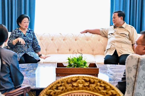 Megawati Prabowo Bertemu di Istana